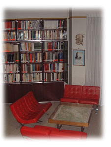 Vista della biblioteca "Italo Grassi" della Sezione di Varallo Sesia